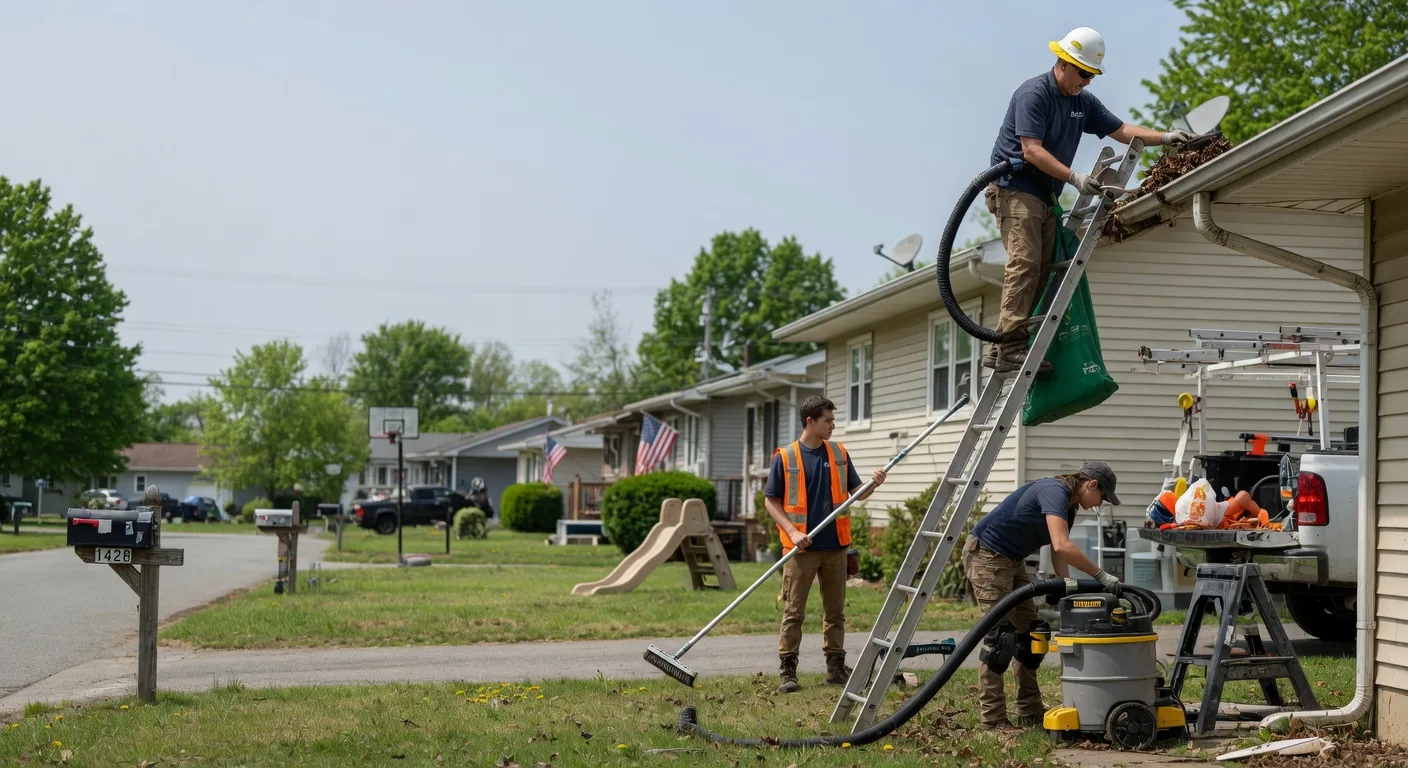 Gutter Installation in Scottsburg, IN near me